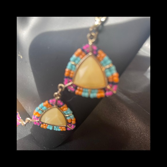 Multi Colored Gem stone necklace - Picture 2 of 13